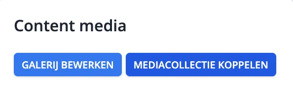 Media collectie koppelen knop